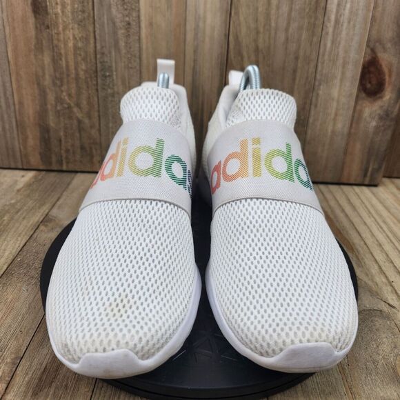 Adidas Lite Racer Adapt 4.0 Womens size 8 (Mens 7) White Athletic Running Shoes - Picture 2 of 10